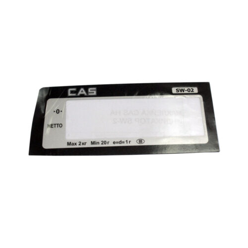 Наклейка на индикатор для весов порционных CAS SW-2
