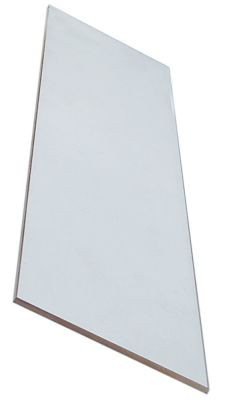 Стеклянная панель L 418mm W 103мм толщина 4 мм прямоугольная