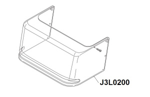 Защита пластик OEM J3L0200