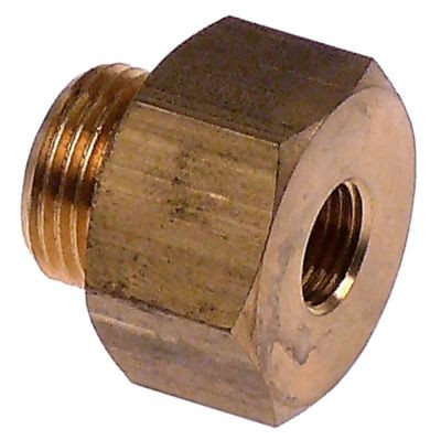 Втулка для резьбового соединения латунь Р1: M16x1,5 Р2: M10x1 Ecolab