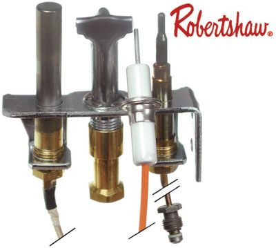 Горелка конфорочная тип 4SHR-44 3х-пламен. код 16 жидкий газ для o трубы 1/4 CCT ROBERTSHAW