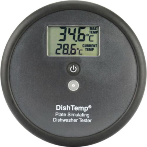 Термометр для посудомоечной машины, модель DishTemp®, высота 127 мм (14 мм), диапазон температур от 0 до +90°C, класс защиты IP66.